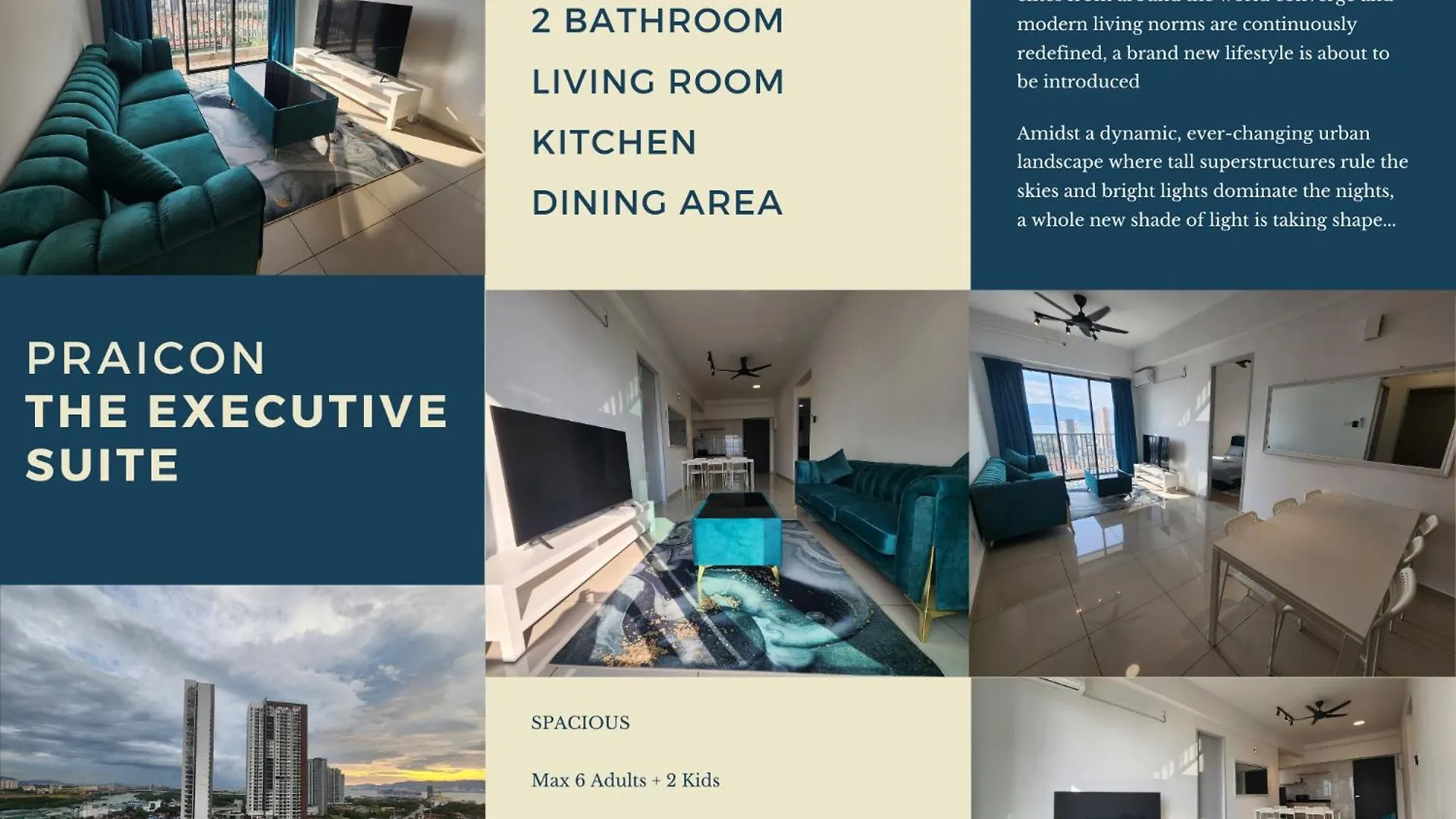 Apartment Praicon Executive Suite Butterworth